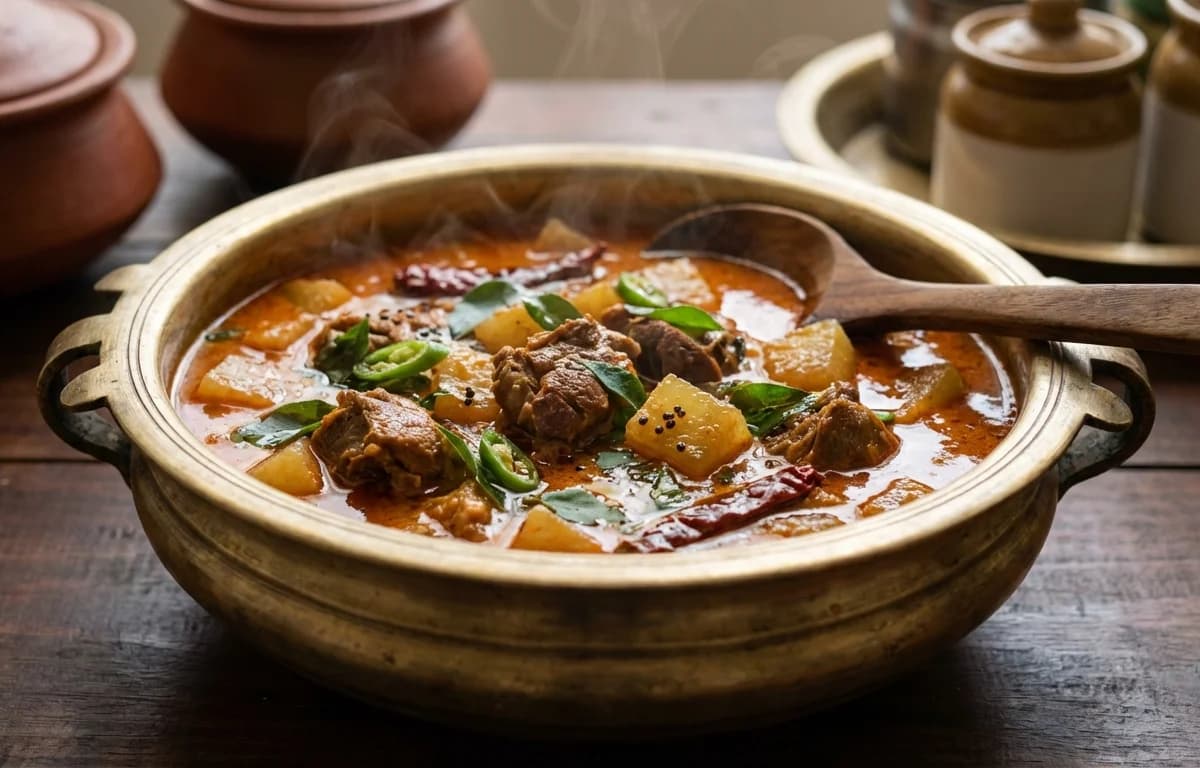 Kerala Duck Curry with Ash Gourd