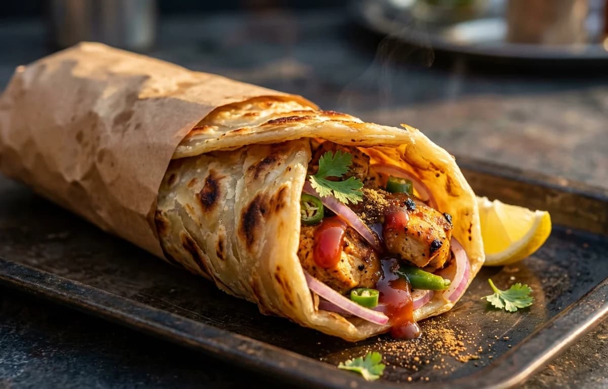 Kolkata Chicken Roll