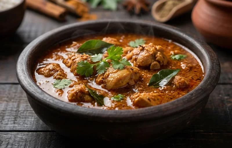 Ghee Rice with Kori Gassi - Recipe 2