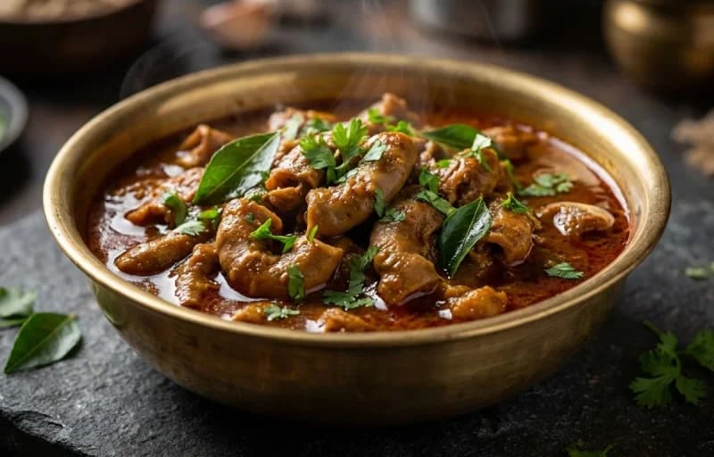 Kudal Kuzhambu with Steamed Basmati Rice - Recipe 1