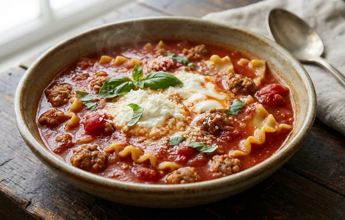 Lasagna Soup