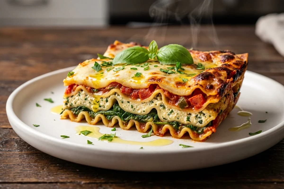 Lasagna with Tofu Ricotta