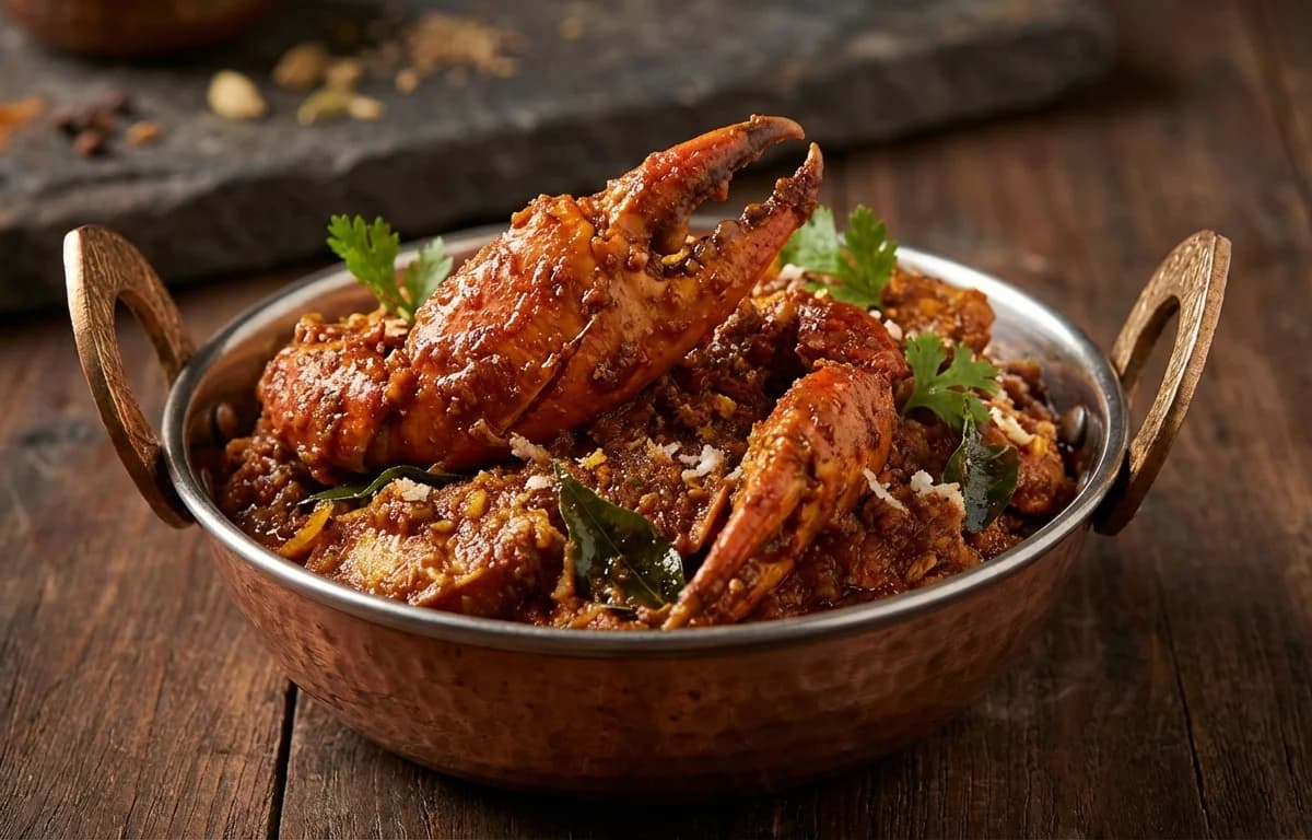 Mangalorean Crab Sukka