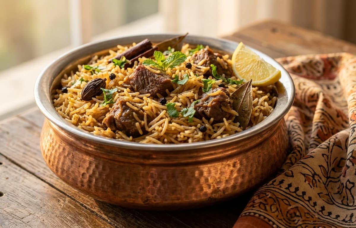 Marwari Mutton Pulao