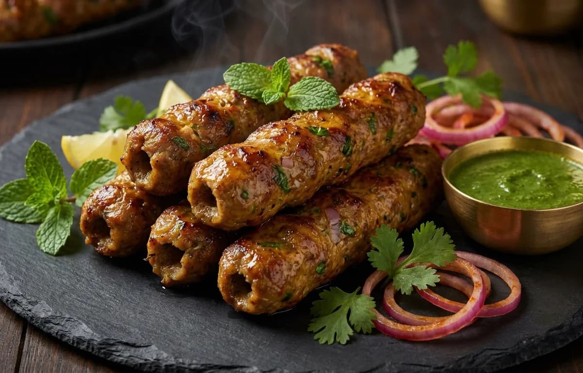 Marwari Mutton Seekh Kebab