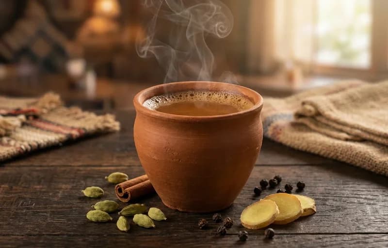 Dim Pauruti with Masala Cha - Recipe 2