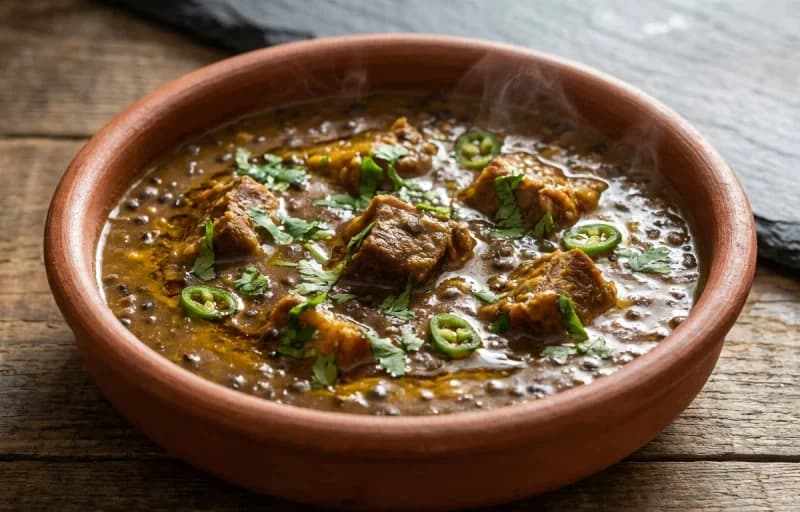 Steamed Basmati Rice with Mati Mahor Dal Gahori - Recipe 2