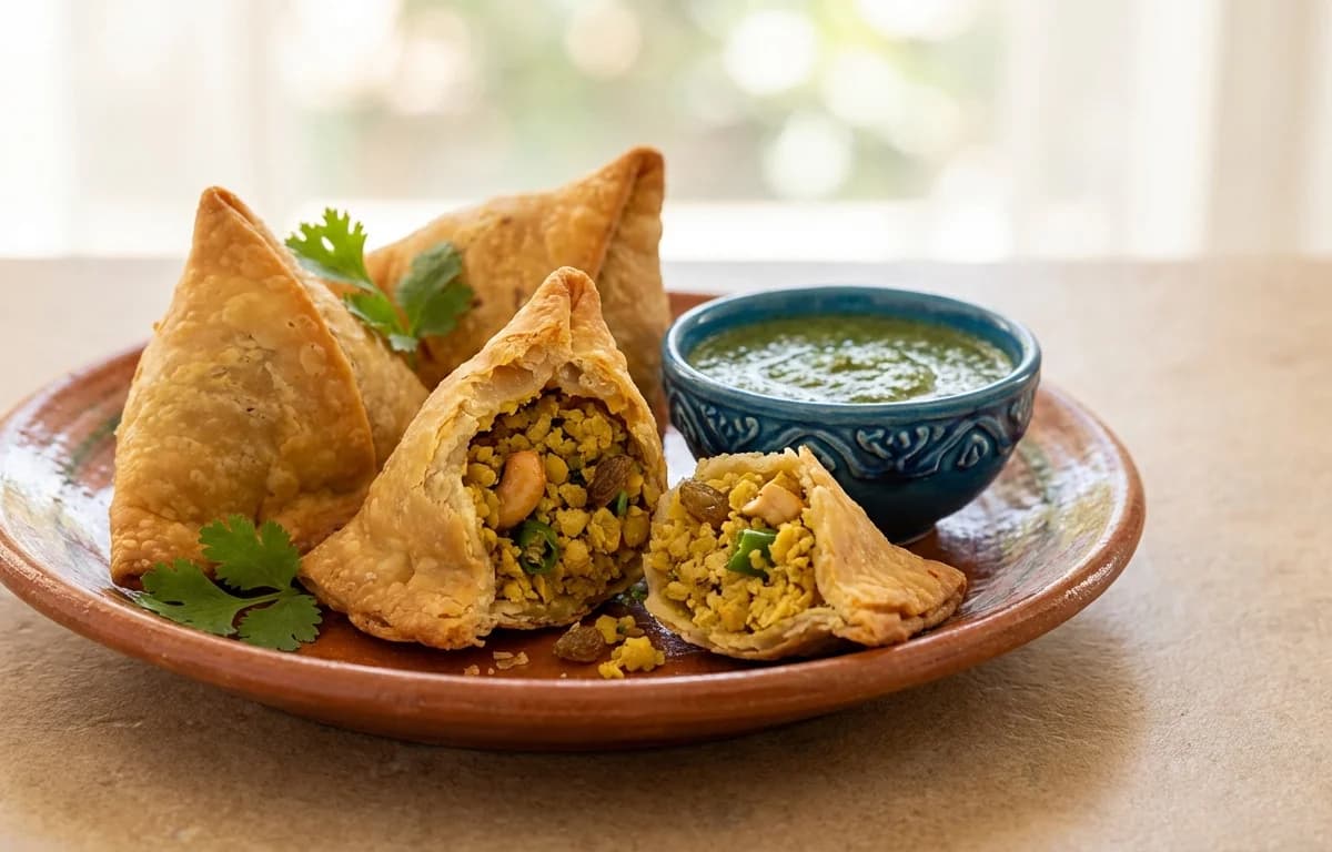 Moong Dal Samosa