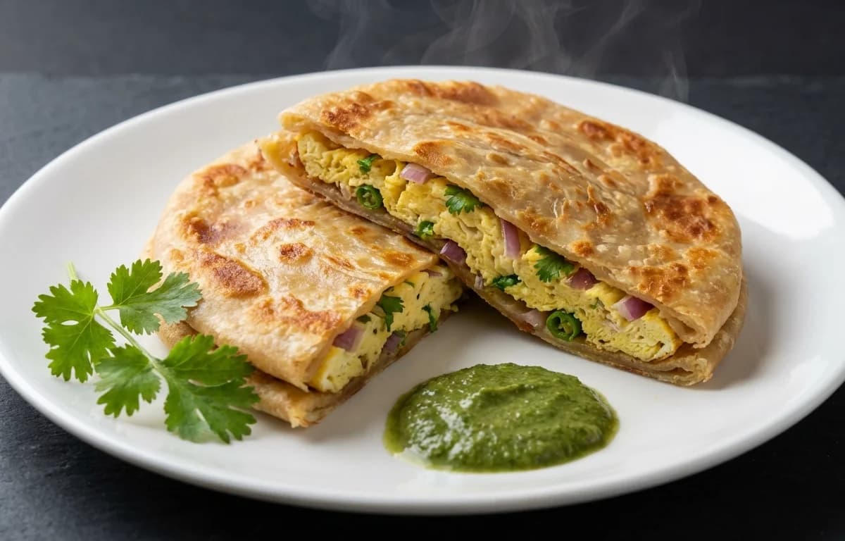 Mughlai Egg Paratha