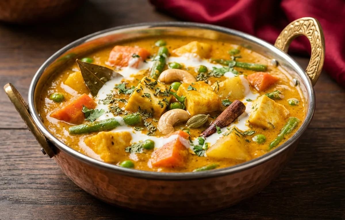 Mughlai Mixed Vegetable Curry