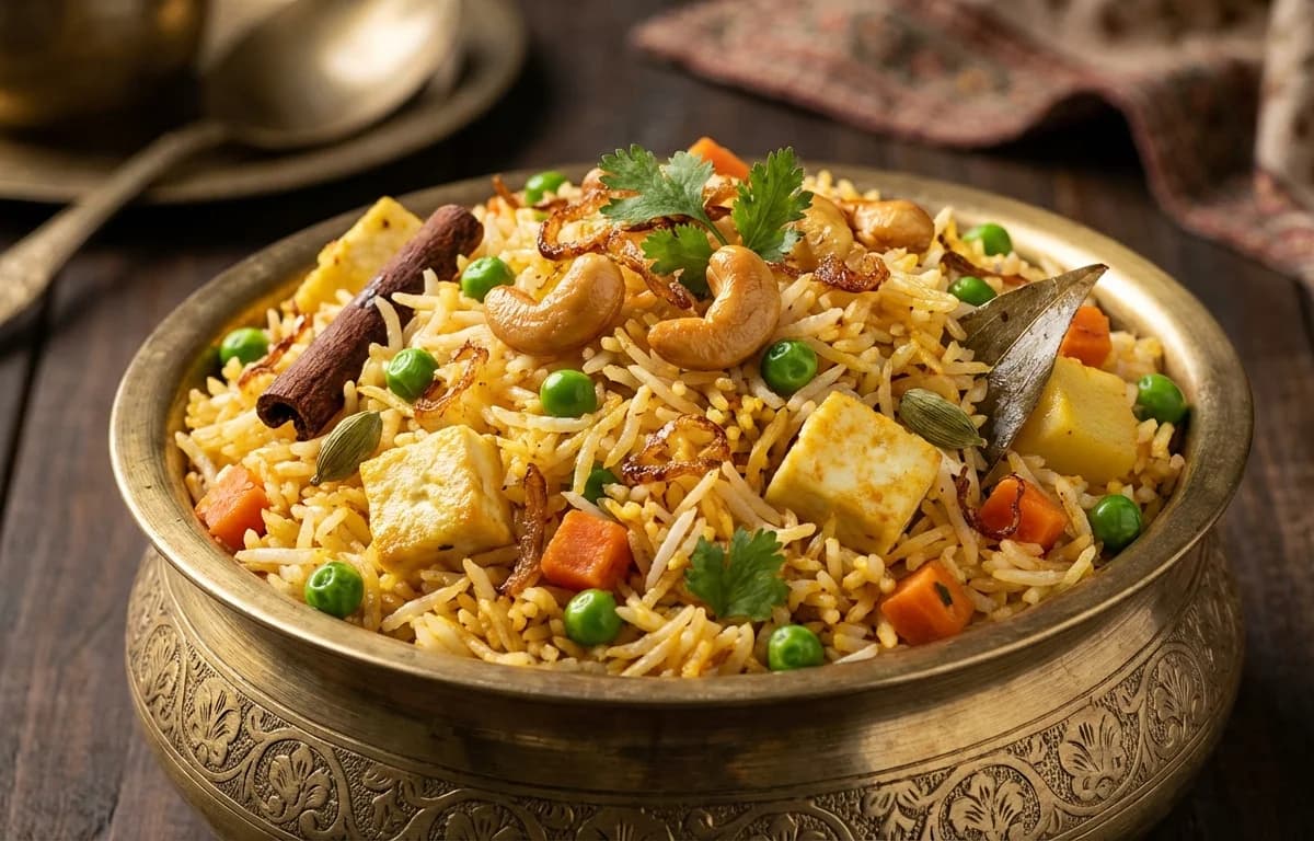 Mughlai Vegetable Pulao