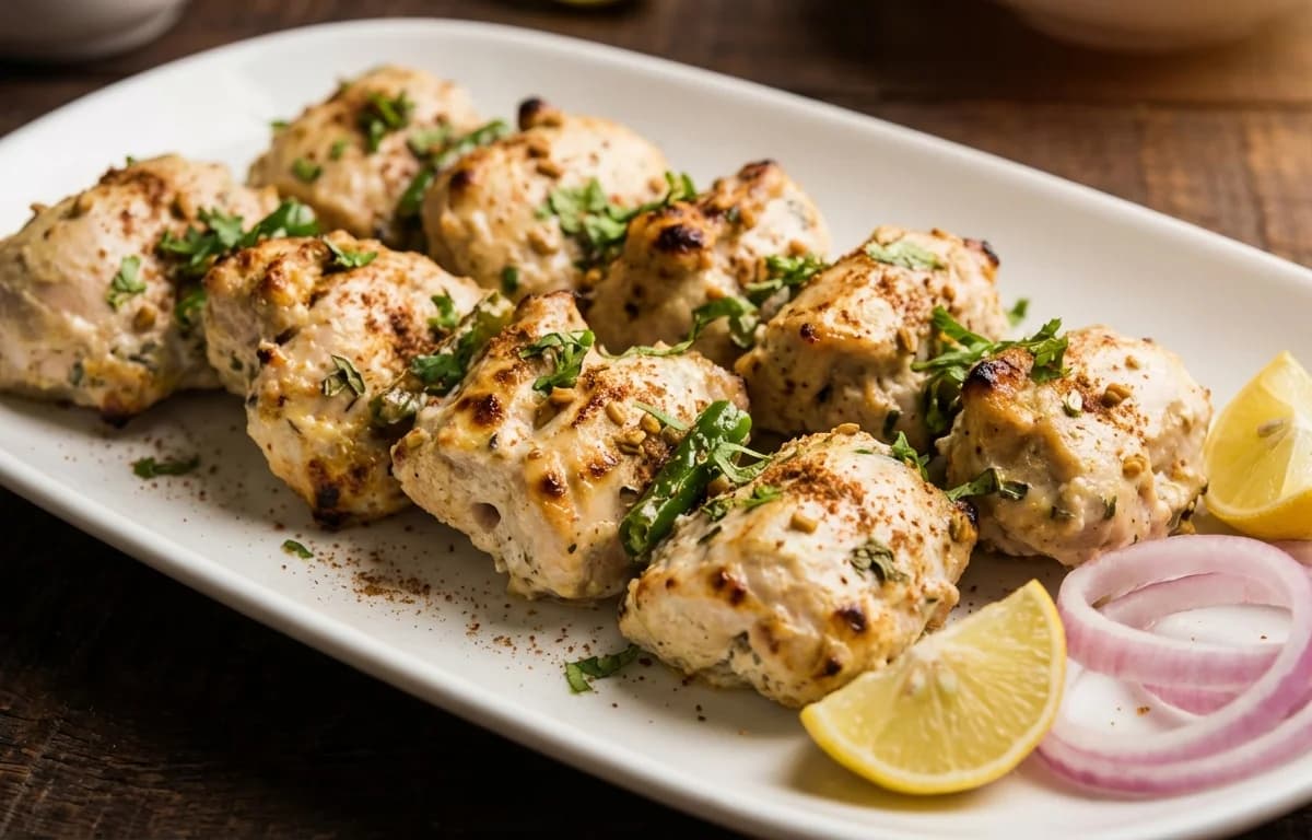 Murg Malai Kebab