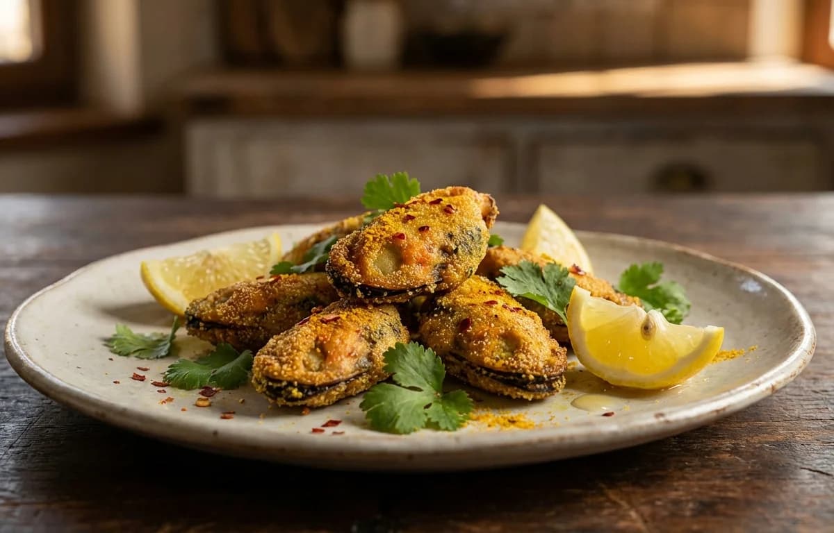 Mussels Rava Fry