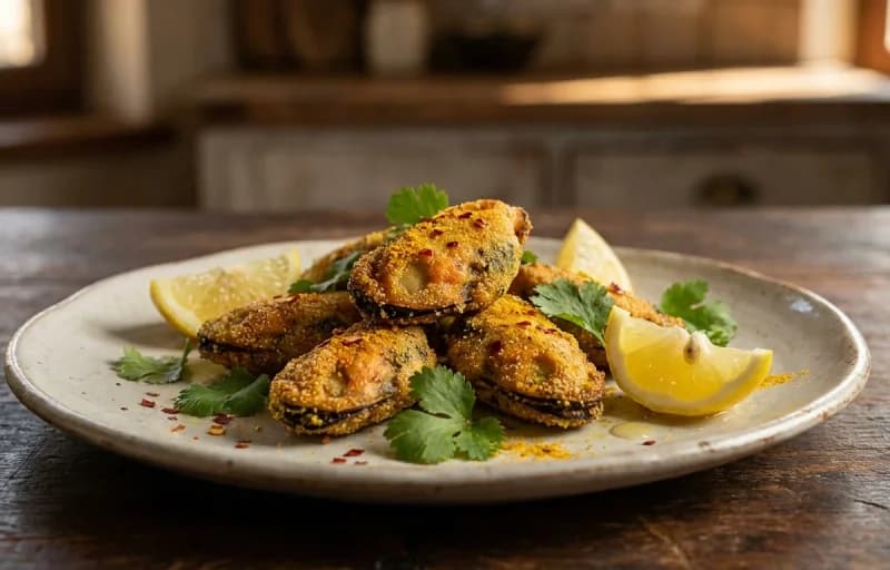 Mussels Rava Fry