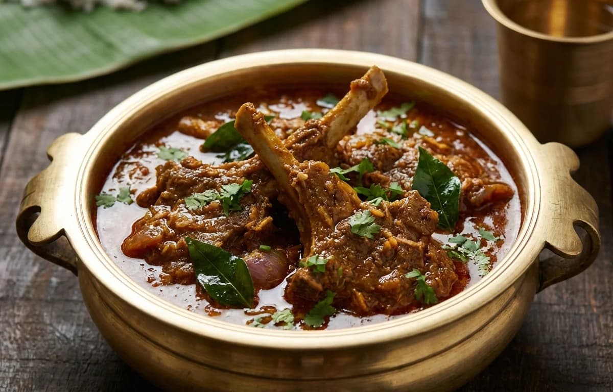 Mutton Chops Kuzhambu
