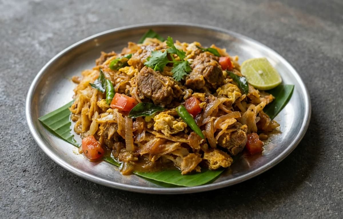 Mutton Kothu Parotta