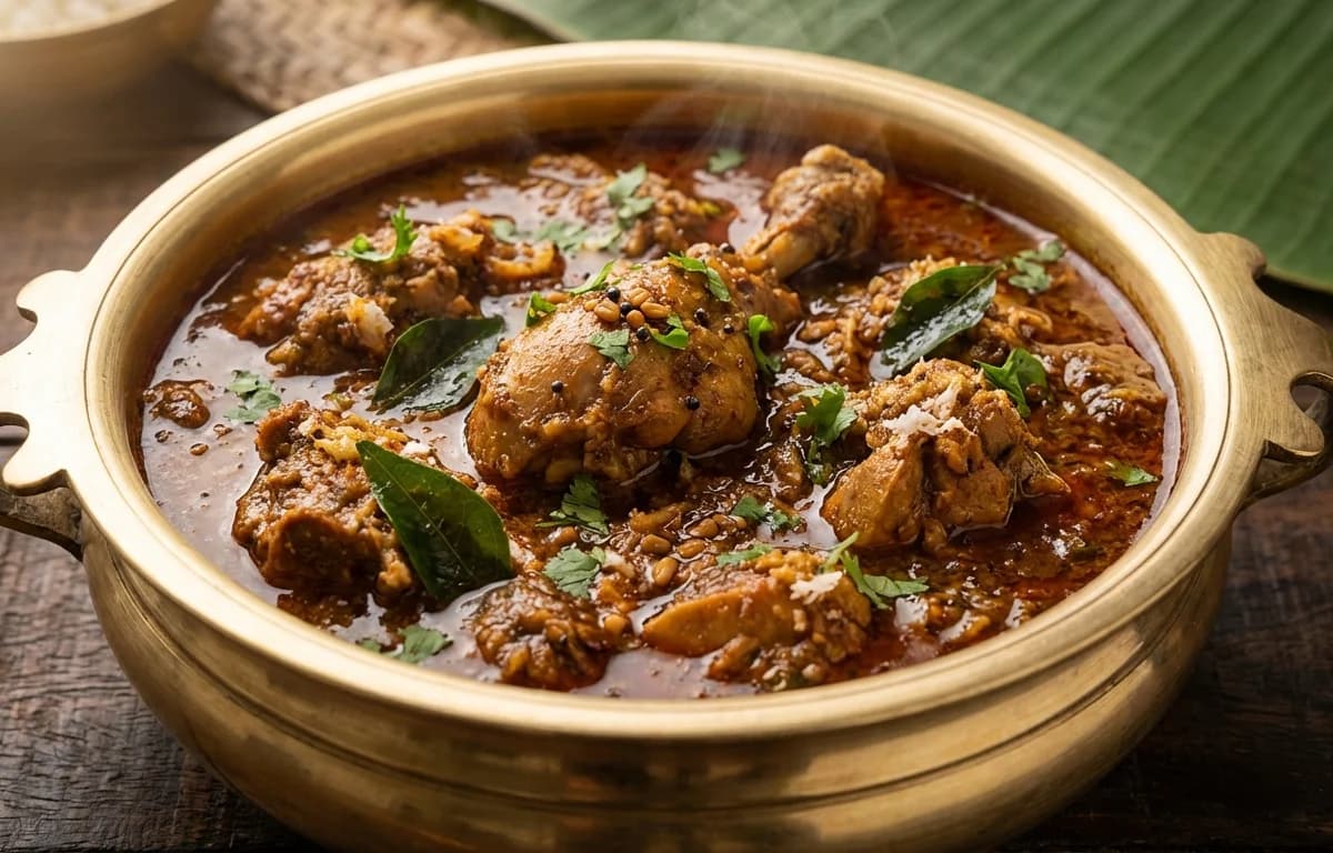 Nattu Kozhi Kuzhambu