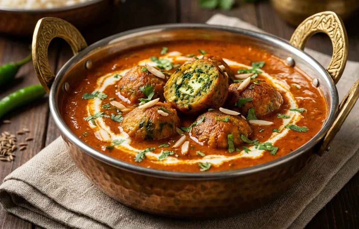 Palak Kofta Curry
