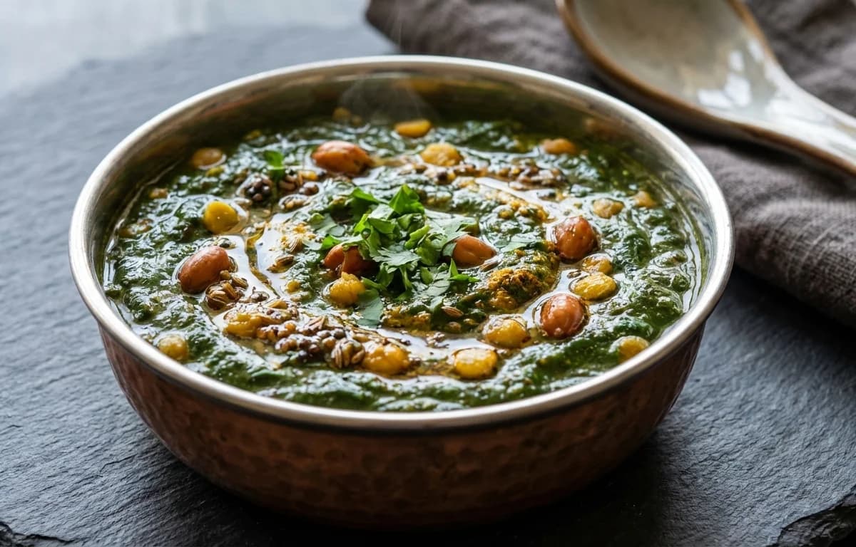 Palakachi Patal Bhaji