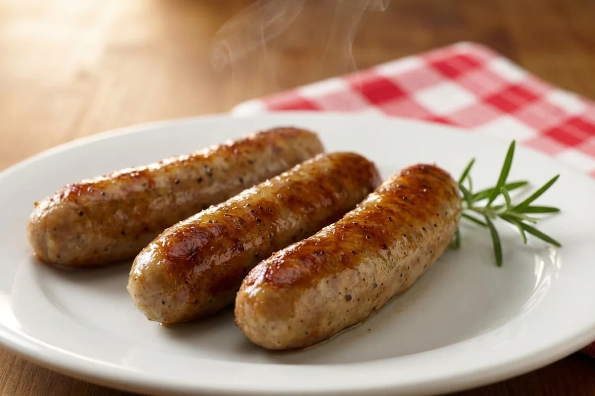 Pan-Fried Sausages