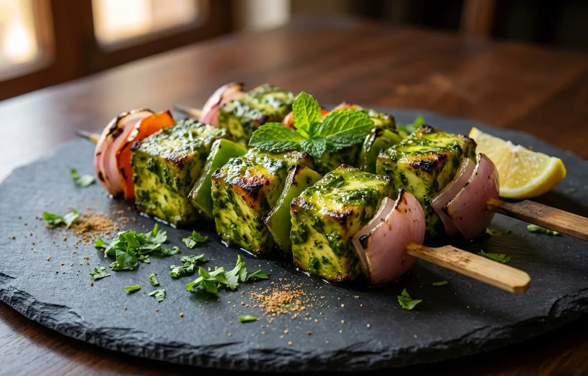 Paneer Hariyali Tikka