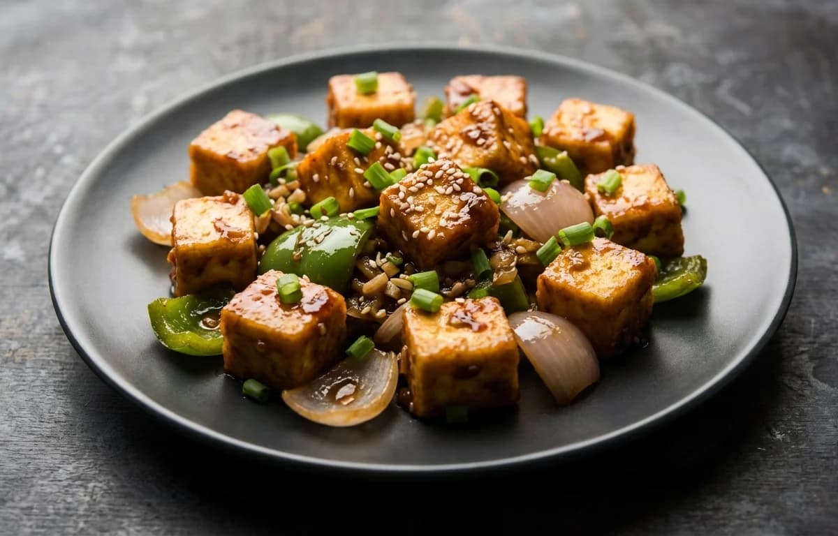 Paneer Manchurian Dry