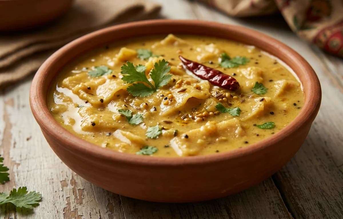 Papad Methi ki Sabzi