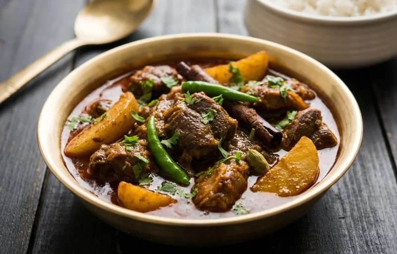 Roti with Paro Mangsho - Recipe 2