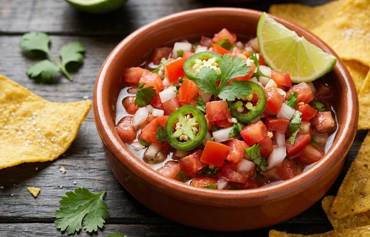 Pico de Gallo with Tortilla Chips