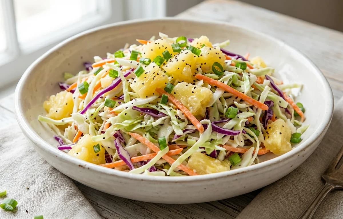 Pineapple Coleslaw