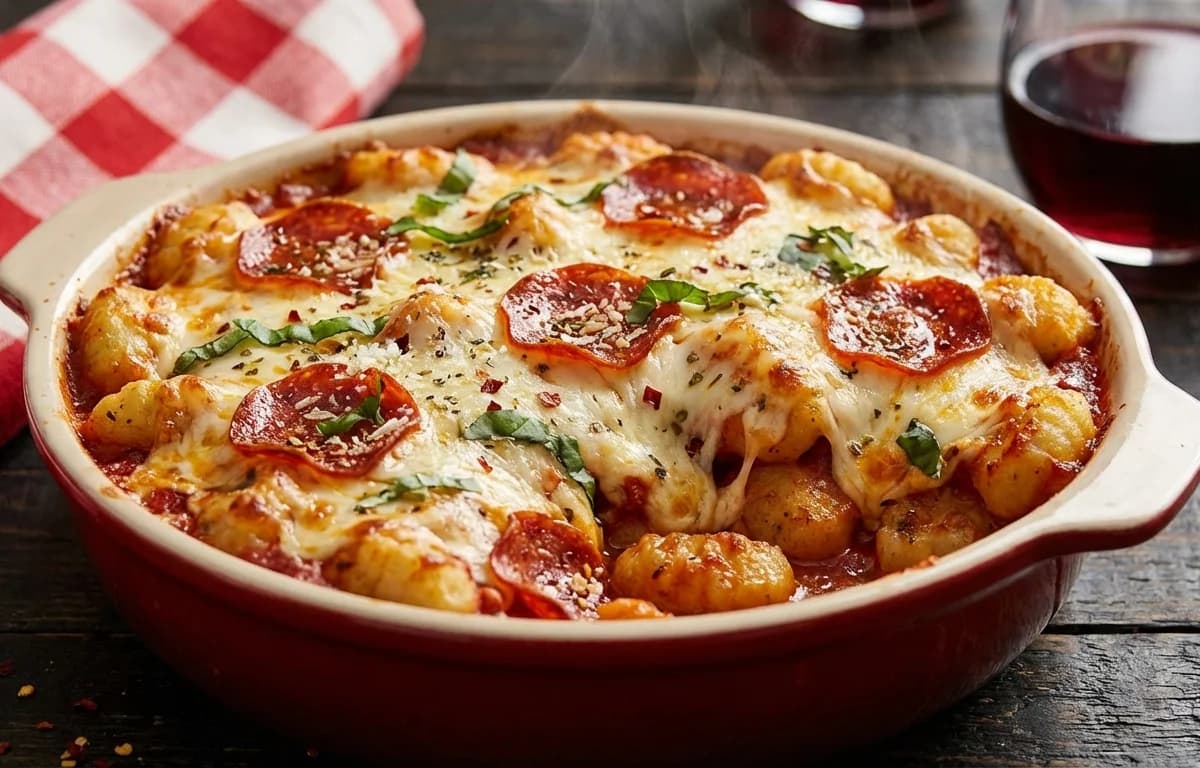 Pizza Gnocchi Bake