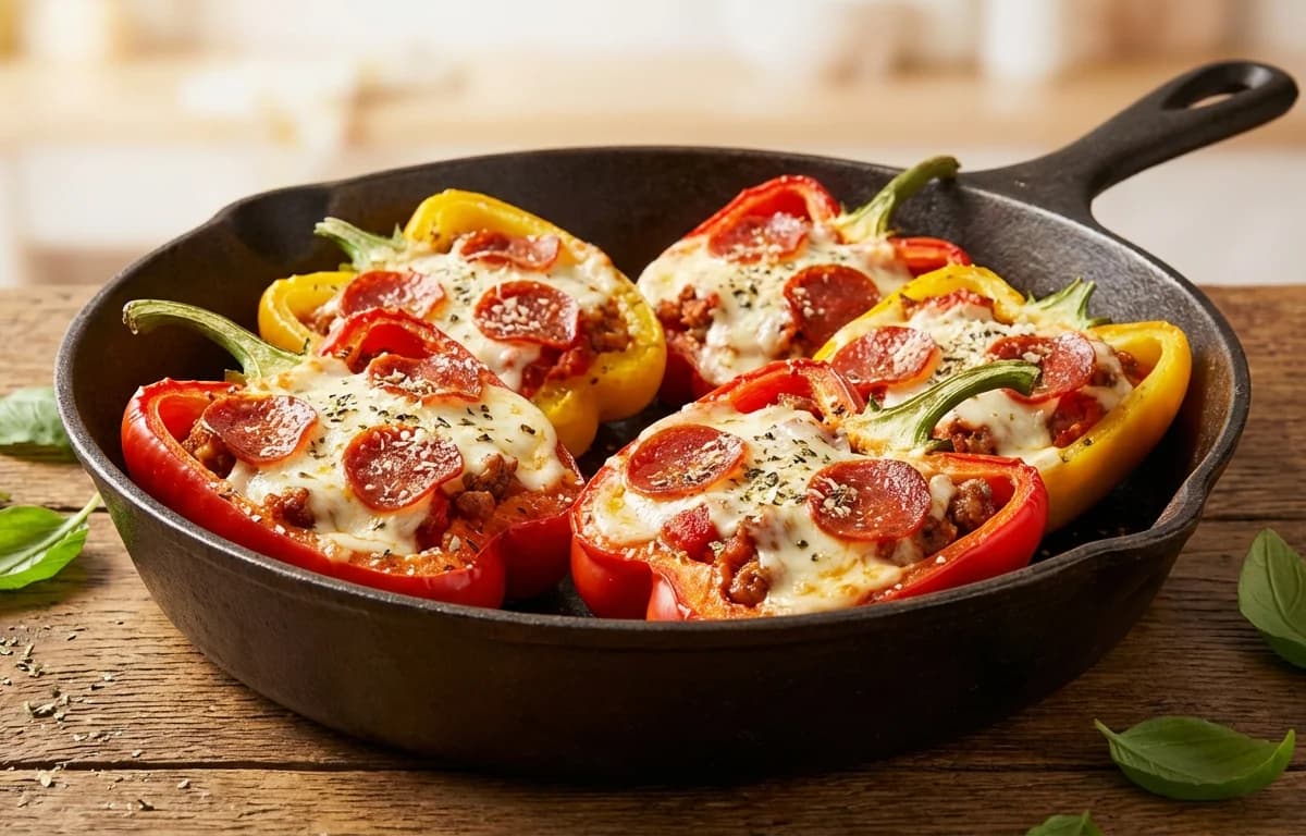 Pizza Stuffed Peppers