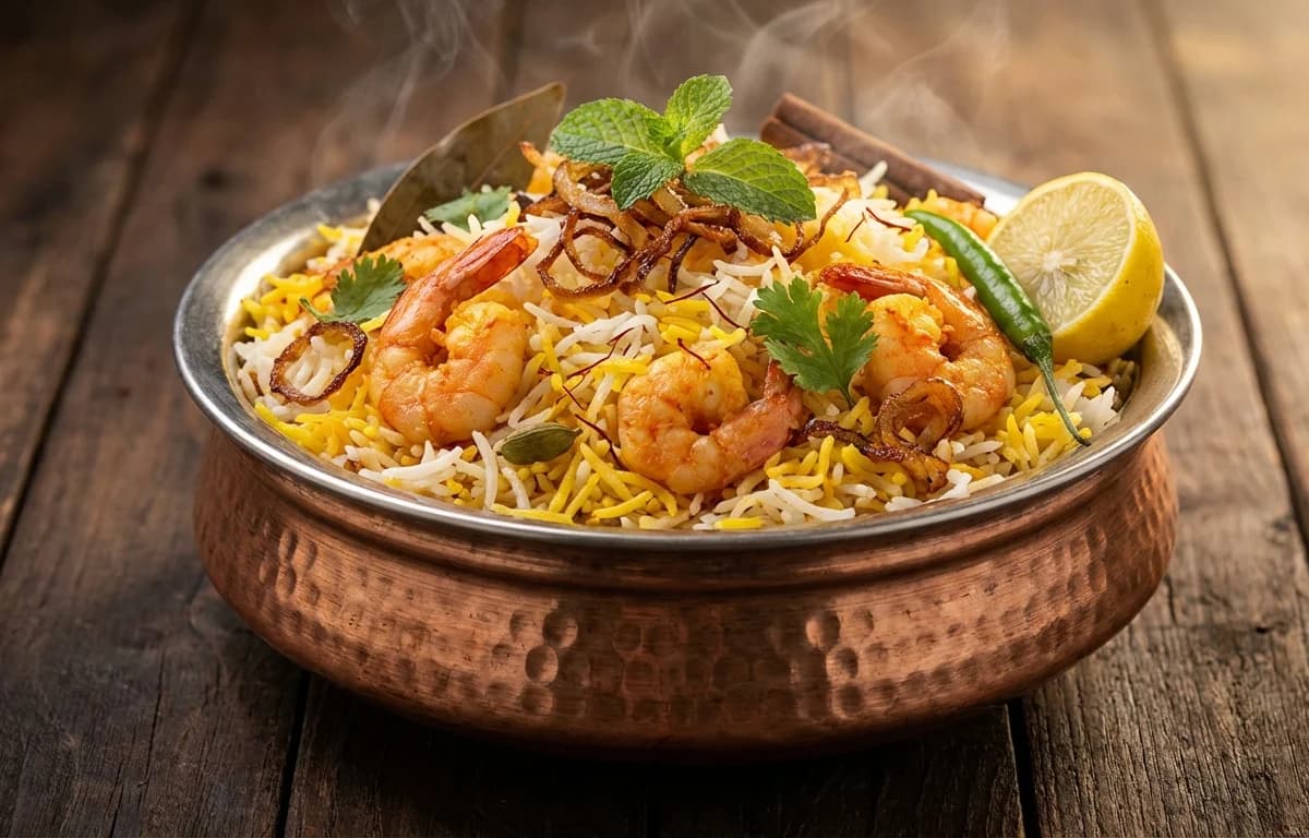 Prawn Biryani