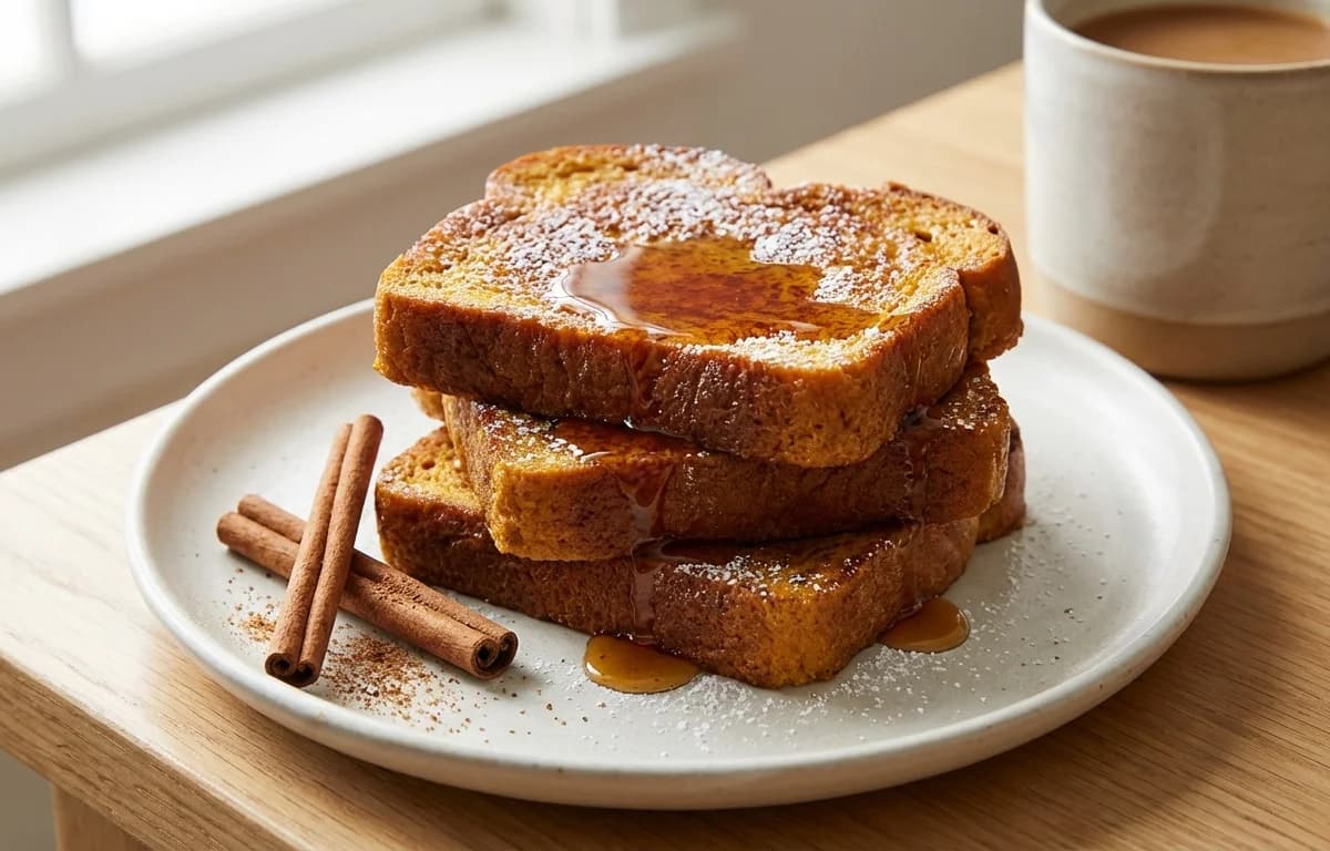 Pumpkin Bread French Toast