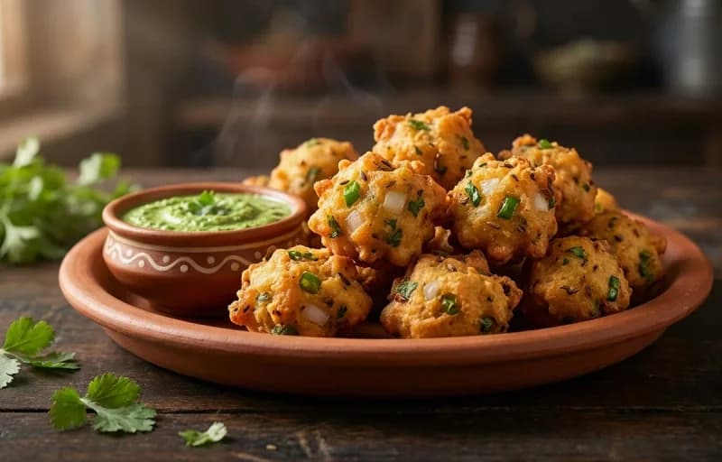 Punugulu with Gongura Chutney - Recipe 1