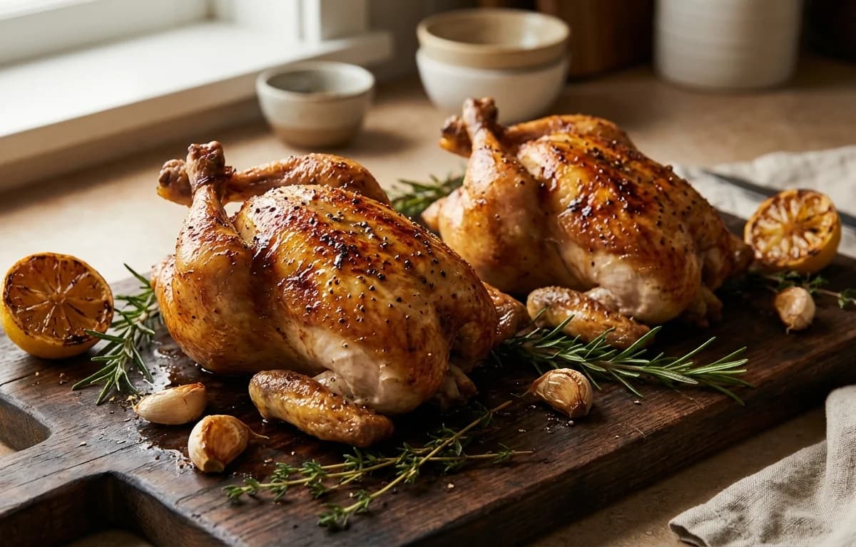 Roasted Cornish Hens