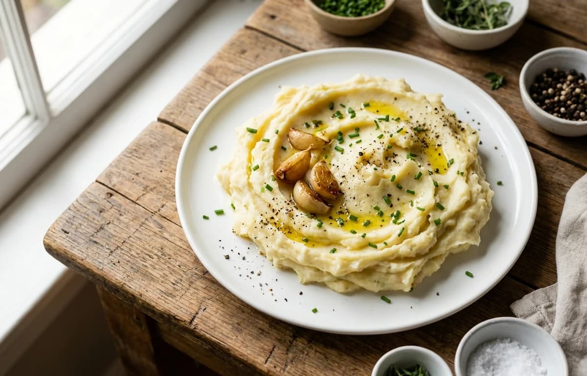 Roasted Garlic Mashed Potatoes