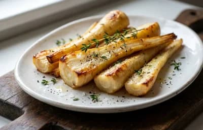 Roasted Parsnips with Thyme