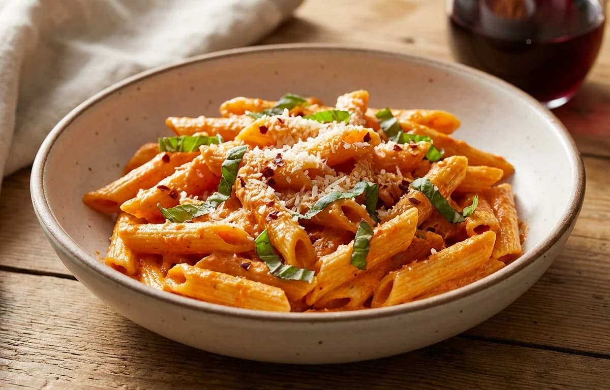 Roasted Red Pepper Pasta
