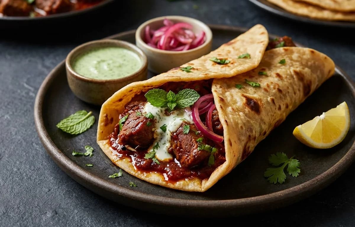 Rogan Josh Wrap