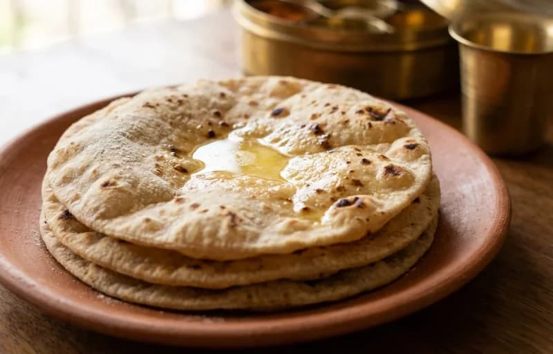 Roti with Butor Dali - Recipe 1