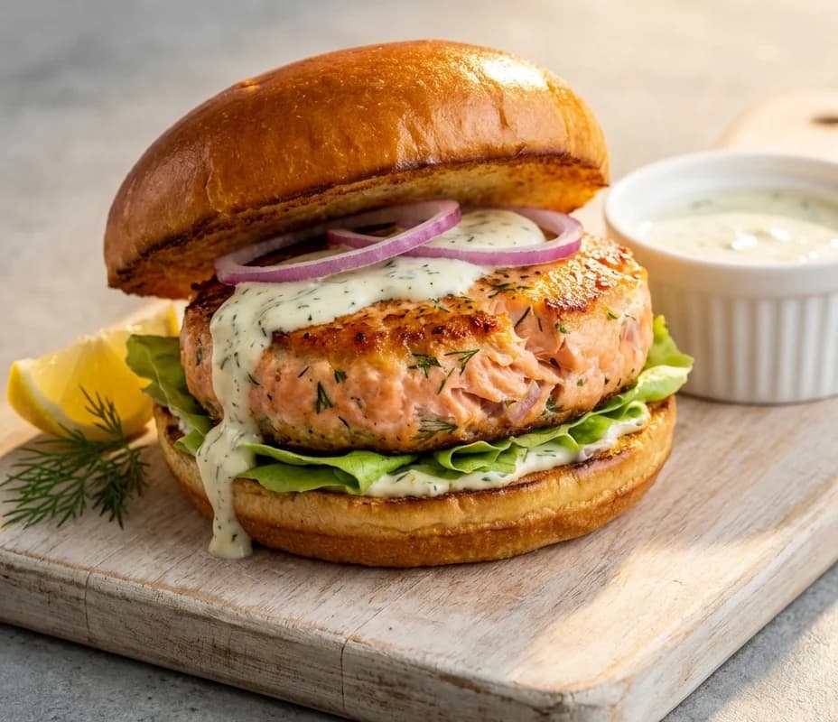 Salmon Burger