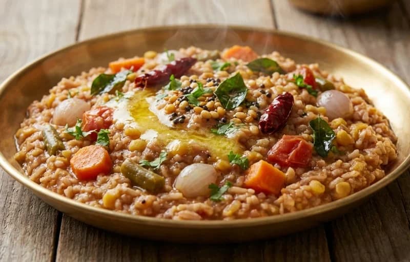 Chettinad Fish Fry with Sambar Rice - Recipe 2