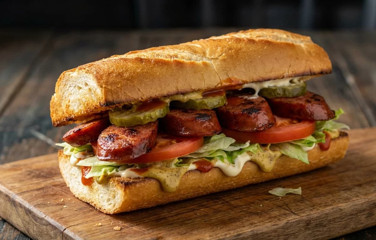 Sausage Po'boy