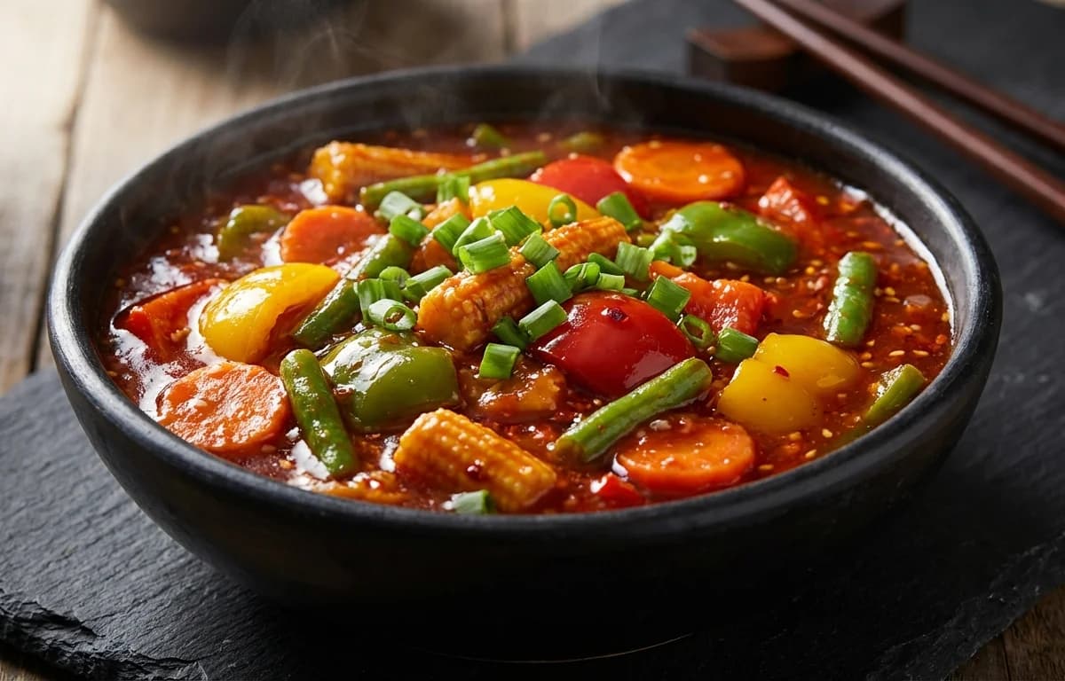 Schezwan Vegetable Gravy
