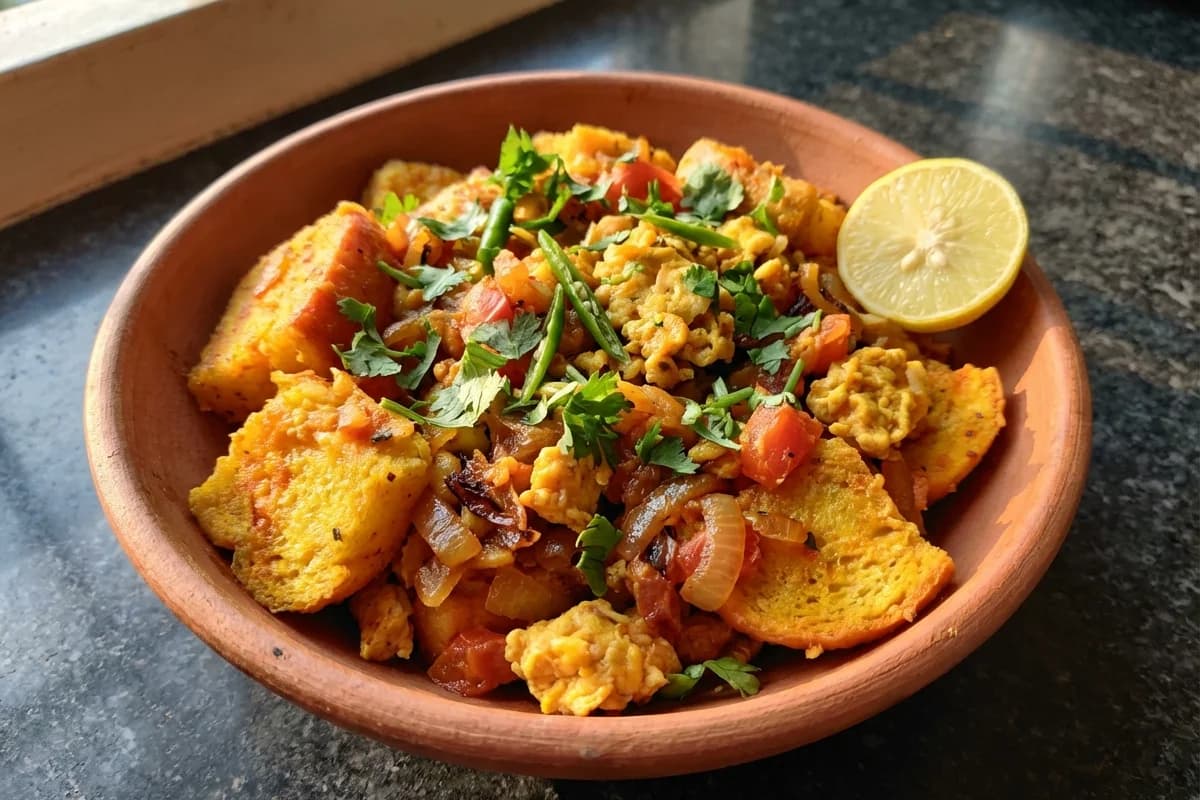 Seyal Bread with Egg