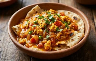 Seyal Phulko with Egg