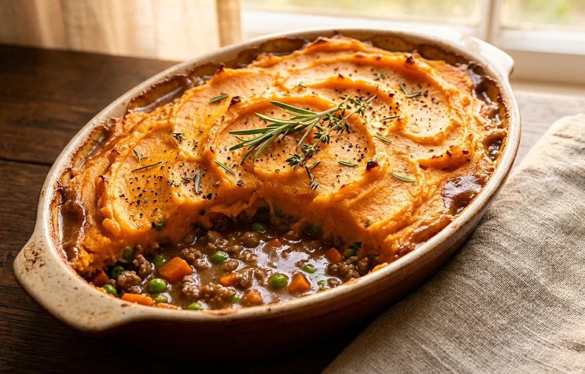 Shepherd's Pie with Sweet Potato