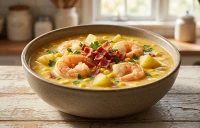 Shrimp and Corn Soup