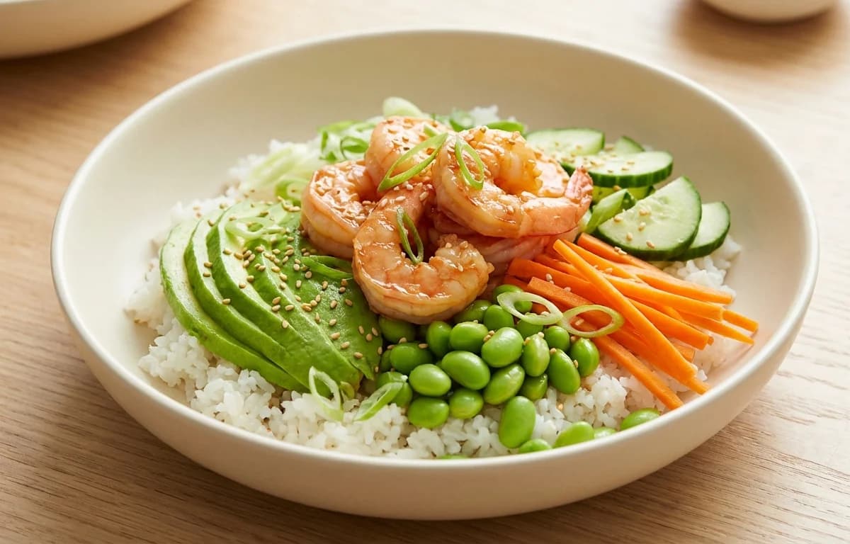 Shrimp Poke Bowl